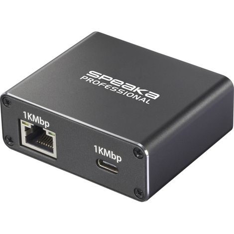 SpeaKa Professional SP-13677764 SP-GNS-190 Répartiteur 1+1 ports 1 GBit/s alimentation USB