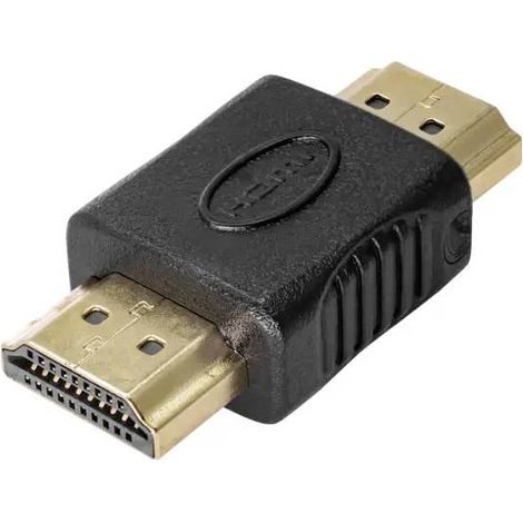 Adaptateur HDMI vers HDMI 1.4 Akyga AK-AD-21, convertisseur 4K mâle-mâle, connecteur doré (1/3)