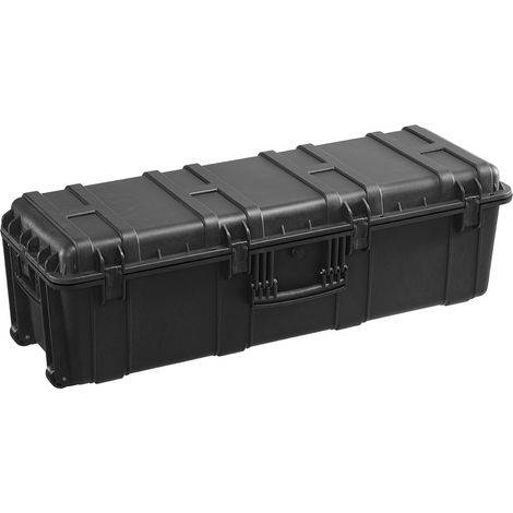 Mophorn 5,5 Cu.ft Wetterfester Hartschalenkoffer, IP67, Großes Fassungsvermögen, für Wertsachen, Schwarz