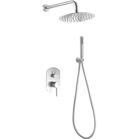 Imex -  Columna Ducha Empotrada con Grifo Acero S.304