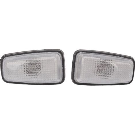 Lot de 2 répétiteurs de clignotants latéraux à LED 632567, pour Peugeot 106, 306, 406, 806, Expert et Partner 12V (1/5)