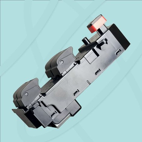 35750-TM0-F01 fits the window regulator switch of the Honda City (models 2008 and 2013). (1/3)