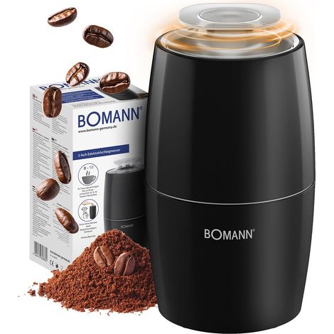 Moulin à café électrique Noir Bomann KSW6088CB-Noir