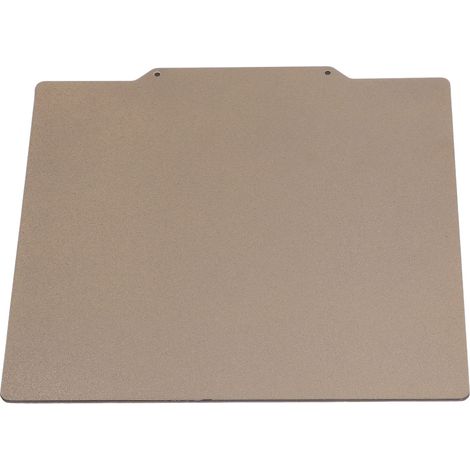 Plateau d'impression texturé PEO PEI 310 x 310 mm en acier à ressort avec aimant souple pour Ender 3 V2 et Bambu X1 P1P (1/5)