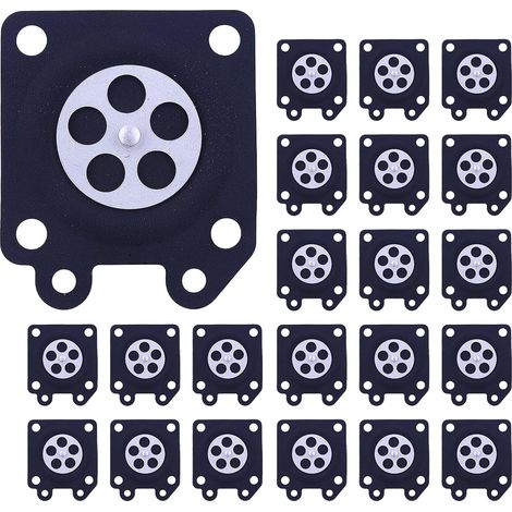 20 piezas de diafragma de carburador para Walbro WA WT WY WZ Series, kit de carburador con diafragma de medición, conjunto de juntas, kit de reacondicionamiento de carburador n.° 95-526 (1/5)