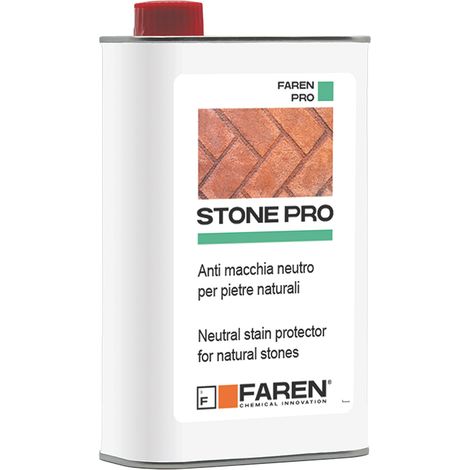 Faren ANTIMACCHIA EFFETTO NEUTRO A BASE SOLVENTE STONE PRO lt. 1