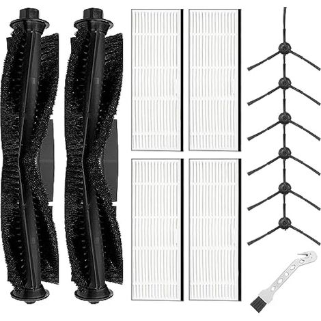 Kit d'accessoires pour Honiture Q6 Pro, pour Imou L11 Pro Max, pour Airrobo T10+, pour Laresar L6 Pro Q6 Pro, pour Ultenic T10 Elite, pour Proscenic M8 Robot Aspirateur Pièces de Rechange (1/5)