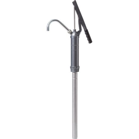 1 Pompe manuelle, Tube télescopique, Métal, Pour fûts 60 à 205 litres (1/3)