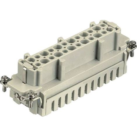 Harting  09 33 024 2716 Inserto femmina Han® E 24 + PE Gabbia a molla 1 pz.