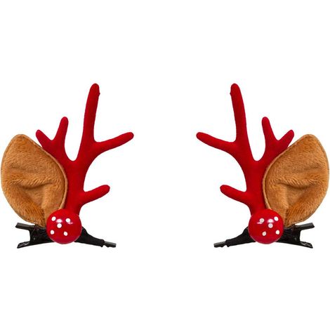 ACC PINZAS PARA EL PELO DE RENO X2 - Feeric lights & christmas (1/5)