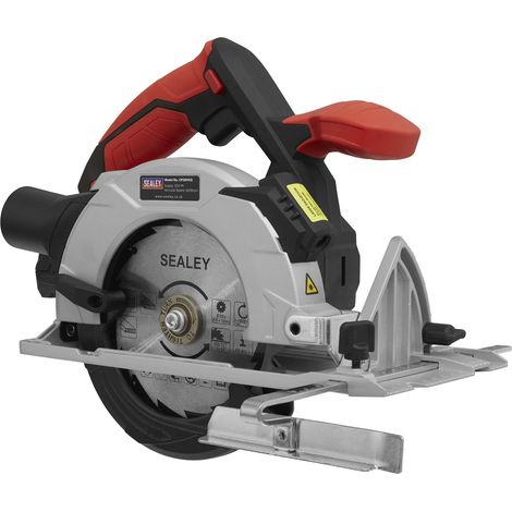Sealey Cordless Circular Saw 20V SV20 Series 150mm Body Only CP20VCS (1/4)