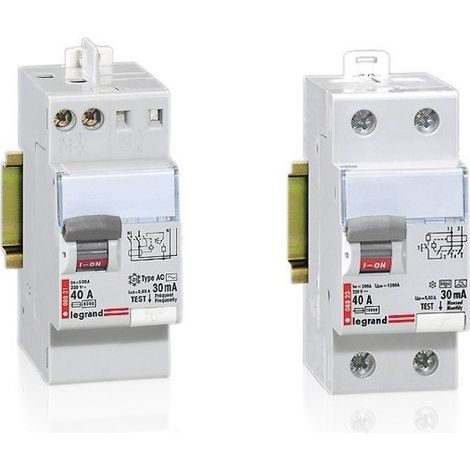 Inter-differentiel 30 Ma /63a Type Ac Legrand