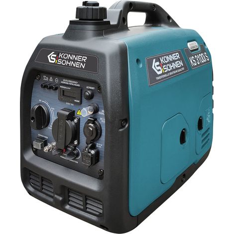 Benzin Inverter Stromerzeuger Könner & Söhnen KS 3100i S, 3,1 kW, schallgedämmt (1/5)