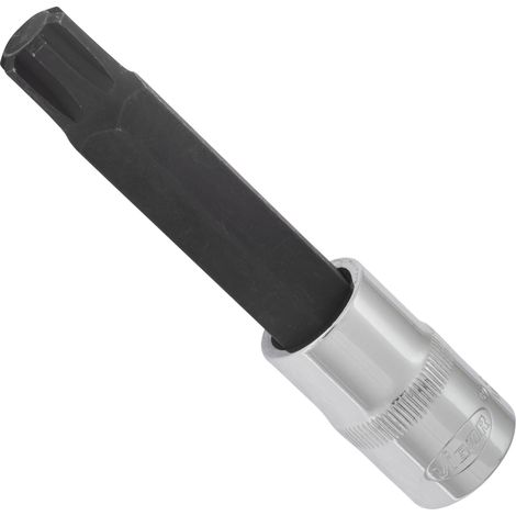 VIGOR Embout tournevis à empreinte intérieure Ribe-CV carré creux 12,5 mm (1/2") M13 L 100 mm (1/3)
