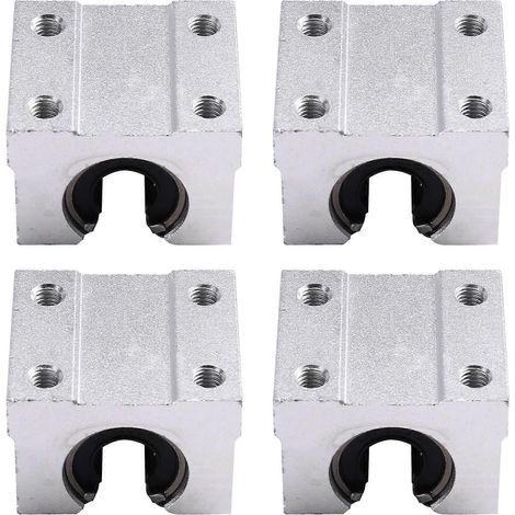 4 roulements de chariot SBR10UU pour rail de support linéaire SBR10, routeur CNC (1/5)