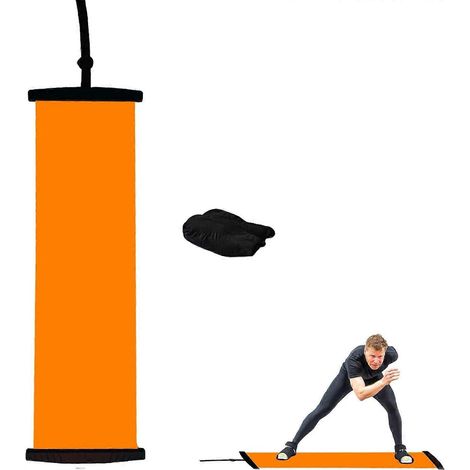 Planche de glisse professionnelle avec butées, idéale pour les exercices en croix. (1/5)