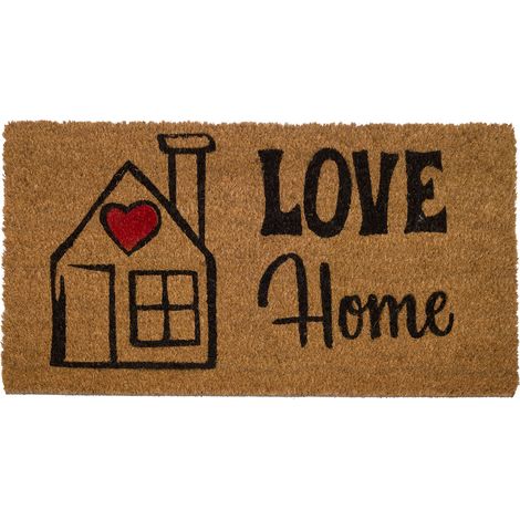 Zerbino Entrata Ingresso Casa Esterno Antiscivolo In Cocco Allegro Love Home (1/4)