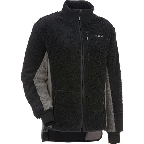 Veste en fibre polaire KOX Gris/Noir Taille 46/48