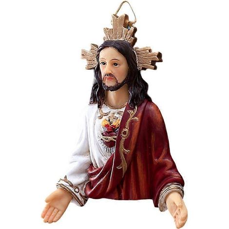 Autocollants pour réfrigérateur, aimants pour réfrigérateur à motif religieux, statue 3D, aimants de bureau (1/4)