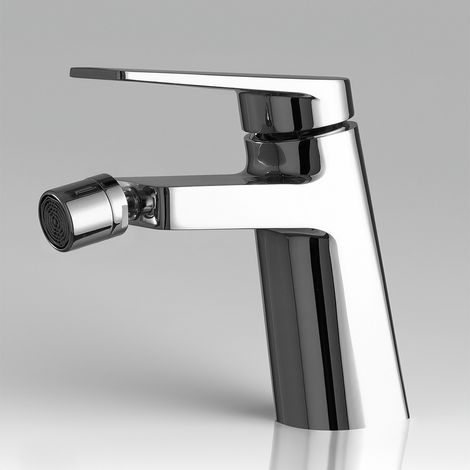 Miscelatore bidet in ottone cromato con sottile leva monocomando Nemes (1/5)