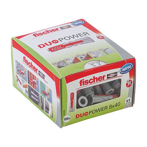 Fischer 535455 DUOPOWER 8x40 LD Tassello a 2 componenti 40 mm 8 mm 100 pz.