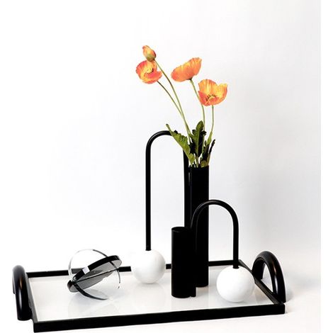 1 Stück. Größe: Groß. Farbe: Gold. Material: Vase aus Metall und Schmiedeeisen mit Marmoroptik für Wohn-/Schlafzimmer.