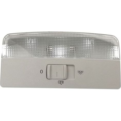 Lampe de Lecture Grise Plafonnier Intérieur pour Volkswagen 9N 6R T5 2002-2015 Skoda Fabia Seat 6QD947105 (1/4)