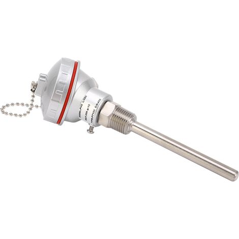 Sonde de température PT100, filetage PT1/2", tête de borne pour thermocouple à filetage 3W, 10 x 100 mm (1/5)