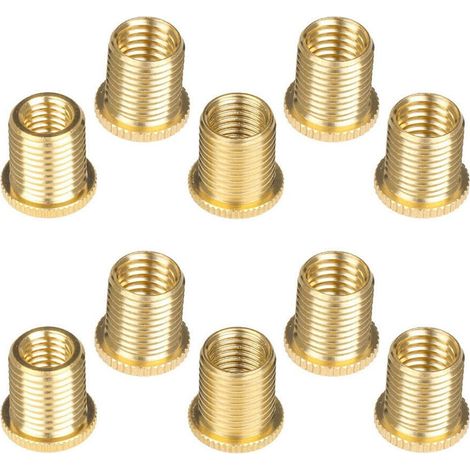 Paquete de 10 adaptadores, rosca M10x1.25, aluminio, antideslizantes, para SUV y camiones. (1/5)