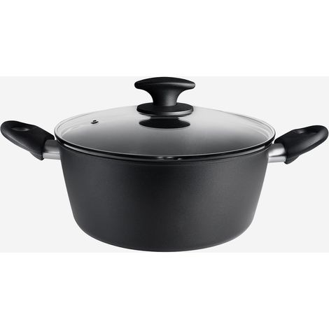 Casseruola antiaderente induzione in alluminio forgiato K-Black