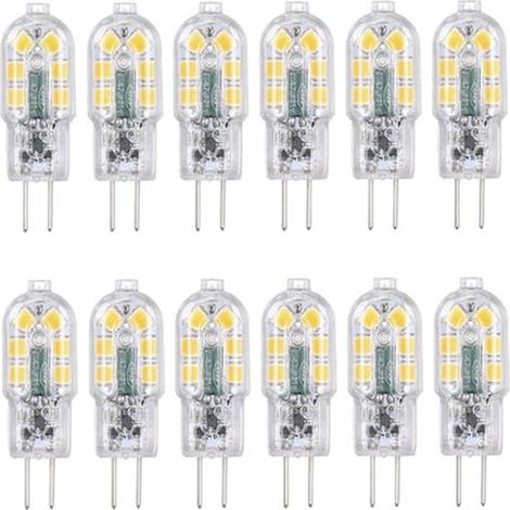 Lampadine LED Tomshine G4 (confezione da 12, luce bianca calda) - AquaForge (1/5)