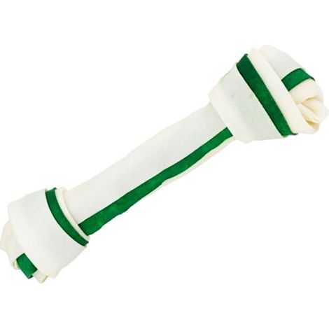 Osso naturale annodato, prelibatezza, leccornia, masticabile per cani, Woof & Meow, 21,5 cm (1/3)