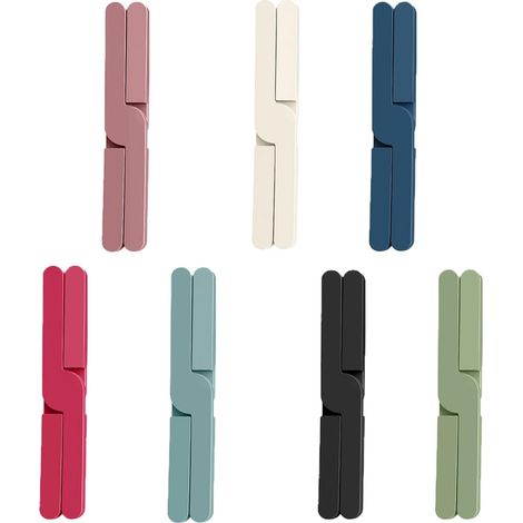 Dessous-de-plat pliables en silicone : tapis pliables antidérapants et résistants à la chaleur, avec motif en croix repliable, (lot de 7) (1/5)
