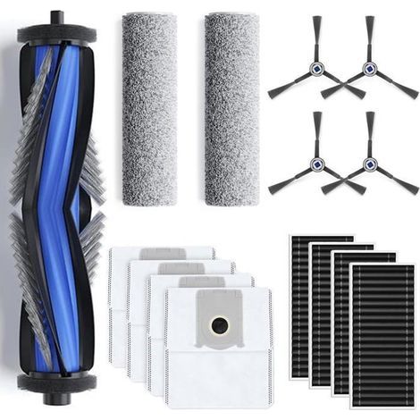 15-teiliges Zubehörset für ECOVACS DEEBOT X8 Omni/X8 Pro Omni, 1 Hauptgummibürste, 4 Filter, 2 Walzen (1/5)