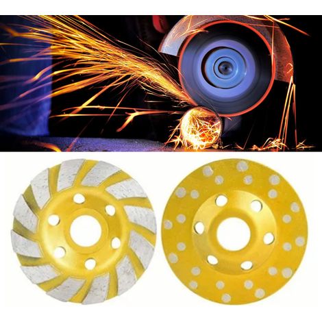Disques à meuler diamantés, meules à meuler en pierre, meules à béton (1/5)