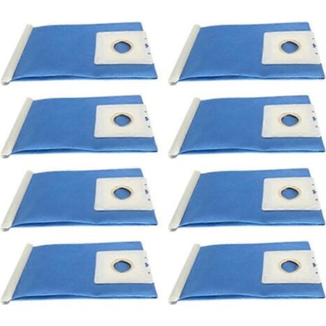 Sac à poussière pour aspirateur Samsung DJ69-00420B, pièces détachées, grande capacité, bleu, réutilisable, lot de 8.