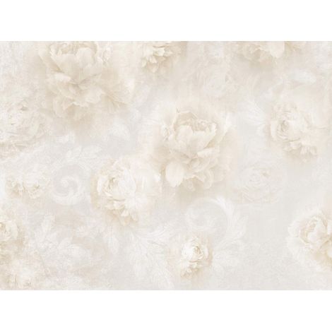Papier peint mural intisse Fleurs blanches 360x270 cm (1/3)