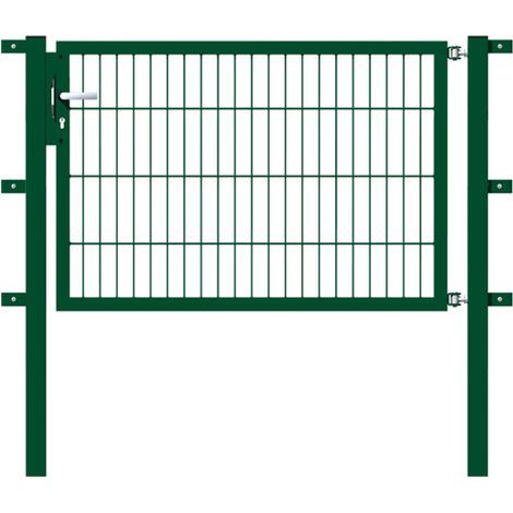 ALBERTS Einzeltor Flexo, fvz.grün Kst.b.RAL 6005, lichte BxH1250x800, PF60x60/1300mm (1/3)