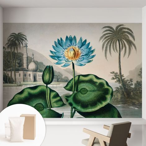 Carta Da Parati - Murale Alla Moda Decorazione - Camera Da Letto - Con Colla Gratuita Paesaggio esotico 152x104 cm (1/5)