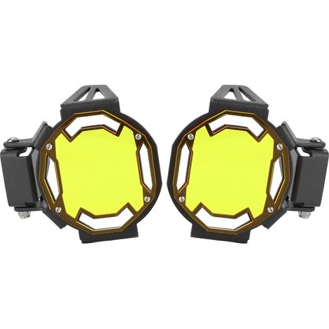 Nebelscheinwerferschutz für Motorrad R1200GS/R1250GS Adventure LC, gelbe LED-Abdeckung (1/5)