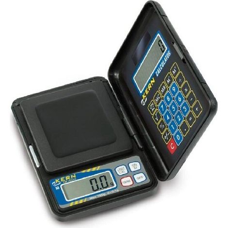 KERN Taschenwaage CM 1K1N max. 1000g Ablesbarkeit 1g integrierter Taschenrechner