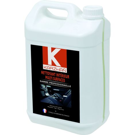 KARZHAN - Nettoyant intérieur multi-surfaces - bidon de 5L - 14313 - Ce produit de marque KARZHAN est neuf. (1/2)