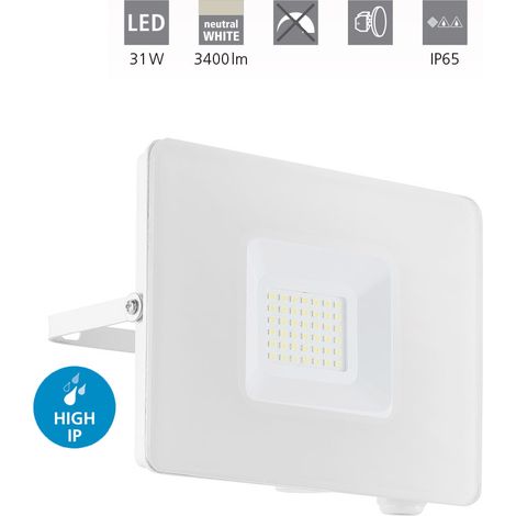 Faretto Esterno Moderna Faedo 3 Alluminio Bianco Led H13,5Cm (1/5)