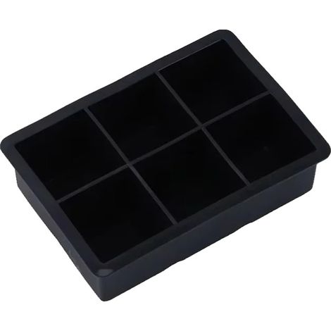 Stampi per gelato in silicone alimentare, versatili, con 6 scomparti, senza coperchio. (1/2)