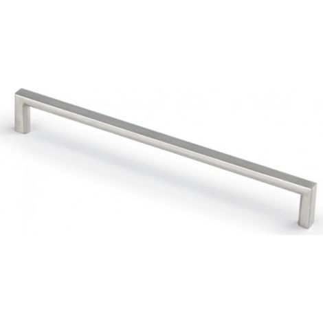 Poignée Basic 6761 - talla Nickelé brossé. 328x8x28mm. Entraxe 320mm.