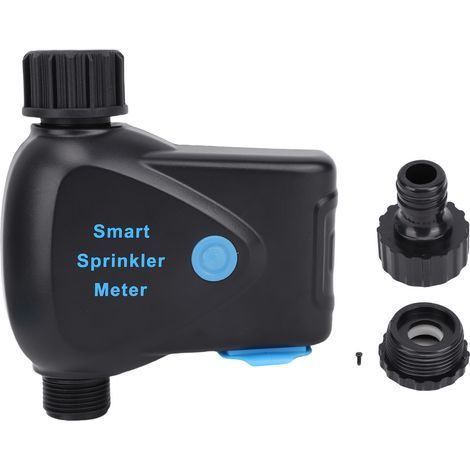 Minuterie d'arrosage intelligente pour tuyau d'arrosage Tuya WiFi, contrôleur d'eau extérieur, système d'arrosage automatique pour piscine et pelouse avec compteur de retard de pluie NPT (1/5)