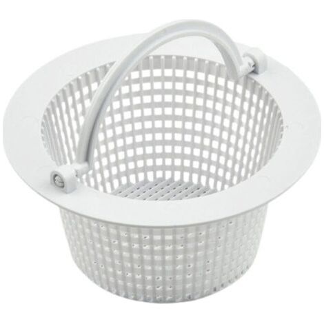 Standardmäßiger 16 cm Schwimmbecken-Skimmerkorb – chlorbeständiger Vorfilter mit praktischem Griff. (1/5)