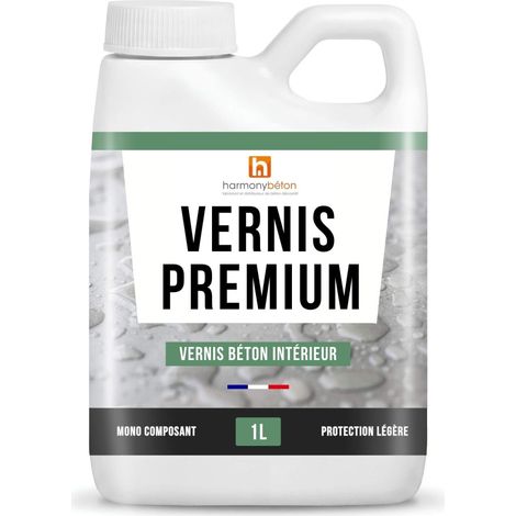 Vernis pour béton Premium® - 1 L Satinée - Harmony Béton (1/5)