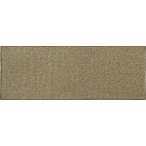 Eden Machine Washable Latex Backed Runner, 57x150cm, Latte (1/4)