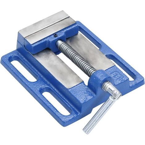 Étau pour perceuse à colonne bleu 76 mm fonte - Étau pour perceuse à colonne bleu 76 mm fonte (1/5)